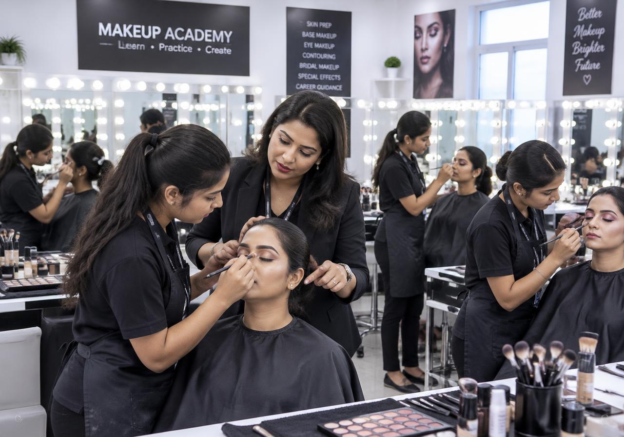 Makeup academy class